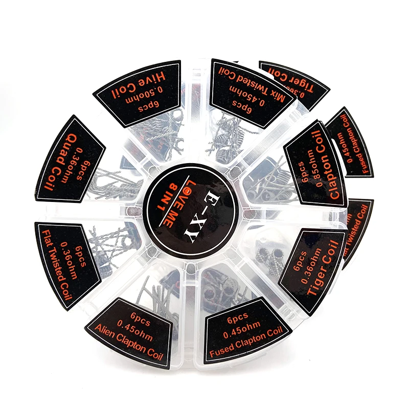 Vmiss 8 In 1 Prebuilt Coil Cla - Clapton Wire Pre Built recension och pris
