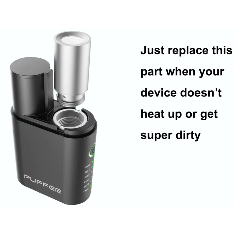 EDCVape Puffer Dry Herb Vapori - Vape Battery 18650 recension och pris