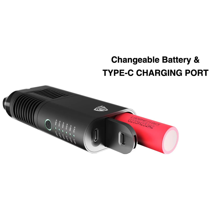 EDCVape Puffer Dry Herb Vapori - Vape Battery 18650 recension och pris