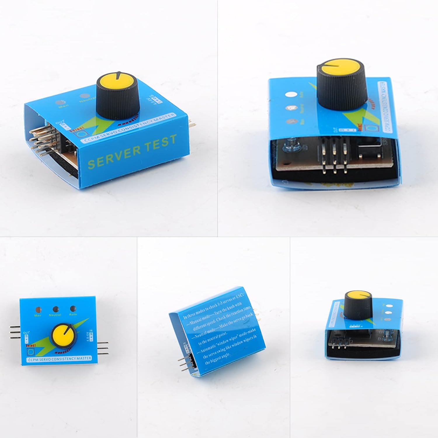 3CH Digital Servo Tester ESC S - Battery Case Storage recension och pris