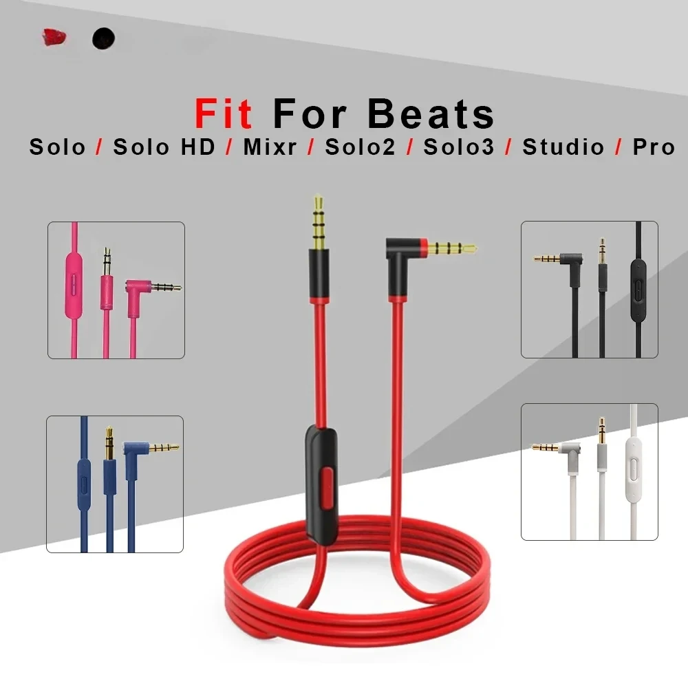Replacement Audio Cable Cord W - Beats Headphone Studio Pro recension och pris