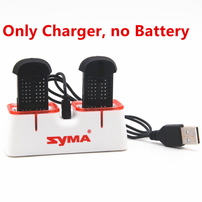 Dual USB Fast Charger for Syma - Battery Case Storage recension och pris